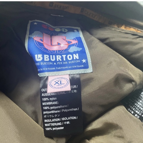 Kids BURTON snowboard Pants - Picture 6 of 6